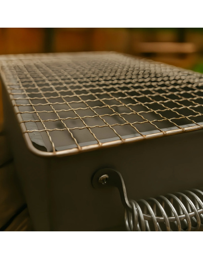Portable 30cm x 18cm Charcoal Hibachi Grill