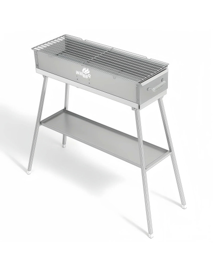 60cm x18cm Charcoal Hibachi Grill