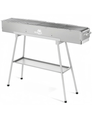 100cm x 18cm Charcoal Hibachi Grill