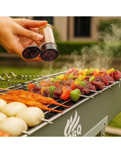 80cm x18cm Charcoal Hibachi Grill