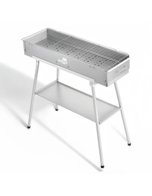 80cm x 26cm Charcoal Hibachi Grill