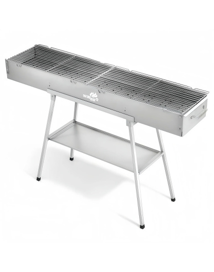 120cm x 26cm Charcoal Hibachi Grill