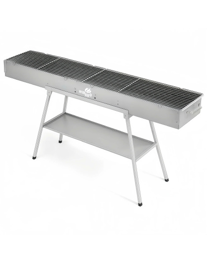 150cm x 26cm Charcoal Hibachi Grill