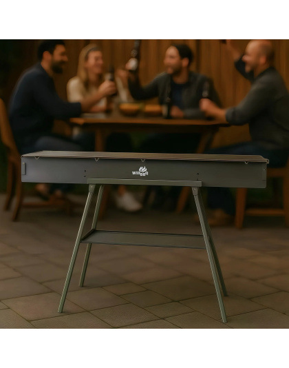 120cm x 26cm Charcoal Hibachi Grill