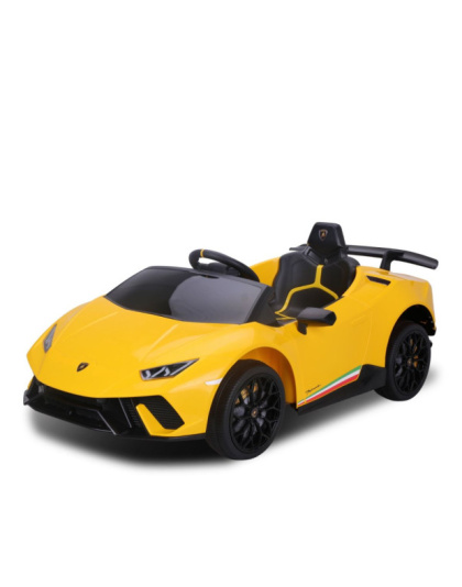 Kahuna Lamborghini Performante Kids Electric Ride On Car Remote Control - Yellow